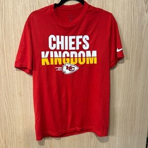 men’s large kansas city chiefs nike shirt